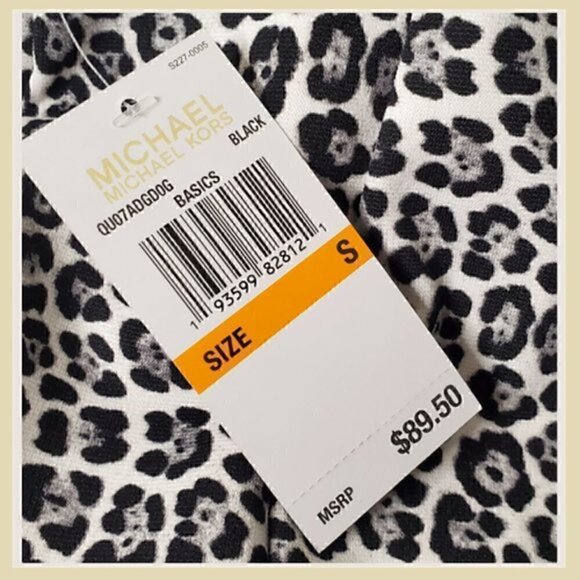 Michael Kors Cheetah Print Skirt Size Small, Cheetah Print Michael Kors Skirt - Picture 4 of 8